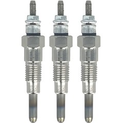 3X Glow Plug 119717-77800 Fit for Yanmar 3TNE74 3TN66 3TNA72 4D98E 4TNE98 4TNE92