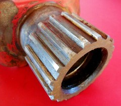 Vintage Spicer #6-82-341 1700 Series YOKE SHAFT Short Couple Driveshaft Part