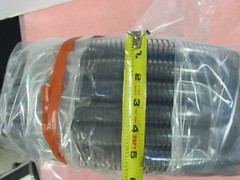VARDEX #1400196 (100 FEET) 0.625 X 0.906 100PSI STEEL REINFORCED PVC VACUUM HOSE