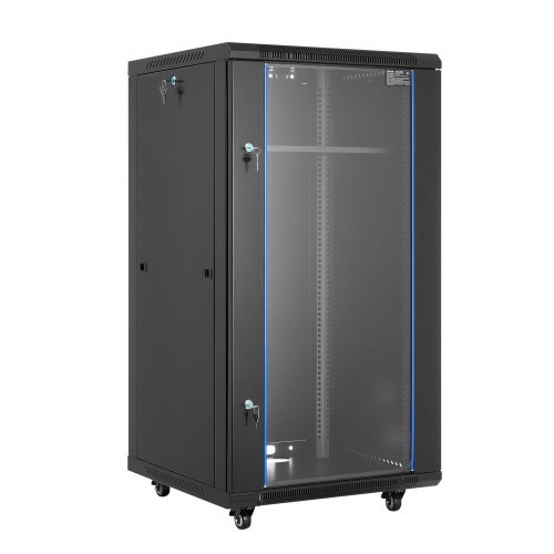 22U Network Cabinet Wall Mount, 23.6 in Depth, 300 lbs Max Load Capacity Server