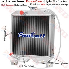 16625720602 Row Aluminum Radiator Cooler For Kubota Power Unit Model A-41