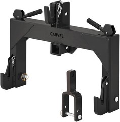 3000 LBS 3 Point Quick Hitch 2″ Receiver for Cat 1 Tractors w/ Versatile Adapter