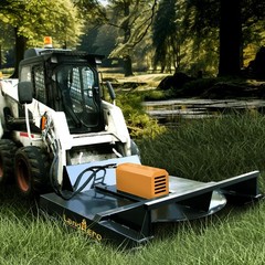 Wolverine 72 Skid Steer Brush Cutter Mower 72in Heavy Duty 2 Blades BC-13-72W .