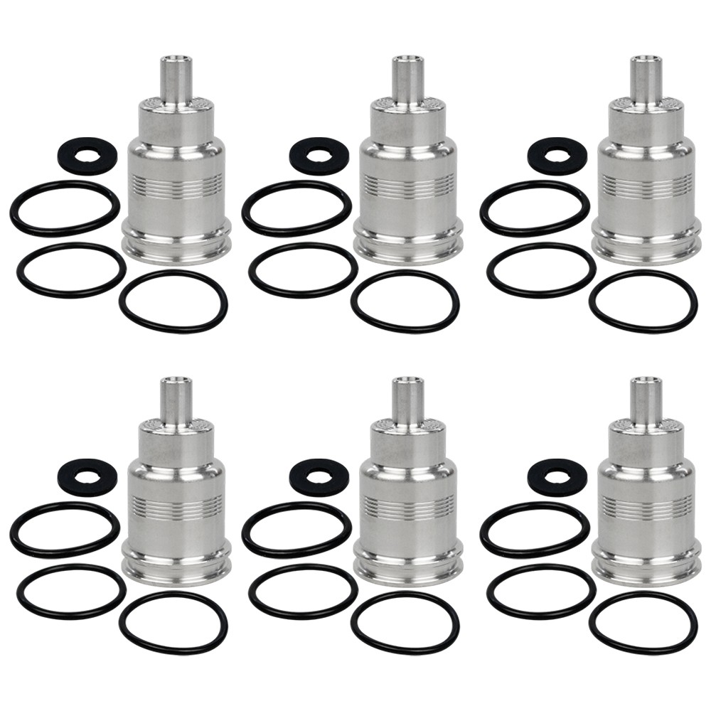 6x Fuel Injector Sleeve Cup for Volvo D11 & D16 & Mack MP8 & MP10 21401136