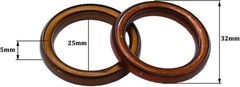 Exhaust Muffler Pipe Head Gasket (30MM)Model: 30MM