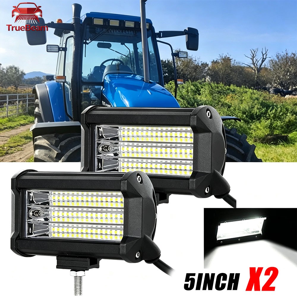 12V 5inch 40W LED Work Light Headlight fit John Deere Case New Holland Tractor