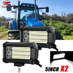 12V 5inch 40W LED Work Light Headlight fit John Deere Case New Holland Tractor