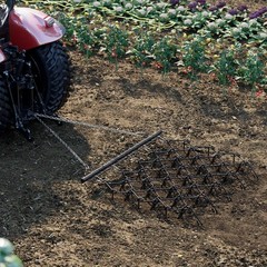 GRAVEE Drag Harrow for ATV UTV Tractor 4×4 ft 5×4.5 ft 3/8″ 1/2″ Teeth