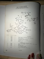 New Holland Model 301, 303, Manure Spreader Service Parts Catalog Manual 1982