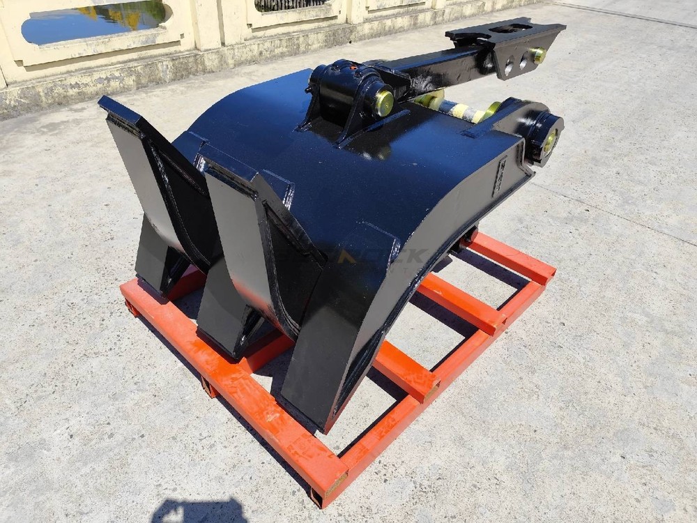 Excavator Grapple Group 40in width, 2 x 80mm Pins, B Linkage