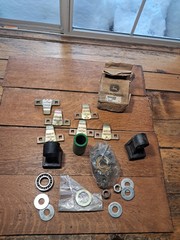 Large Lot Of John Deere, Cat New Holland OEM Parts New Old Stock And Used . K37