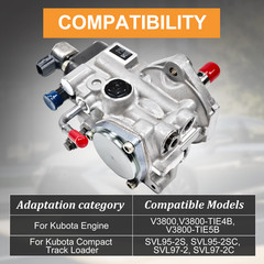 Fuel Injection Pump For Kubota SVL95-2S SVL97-2 V3800 1J508-50500 1J508-50501 US