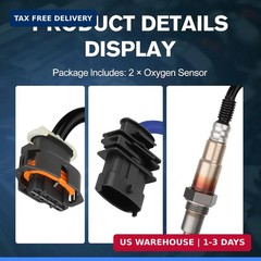 2pcs Oxygen Sensor Upstream Downstream Compatible with Chevy Cruze 2011-2016 Che