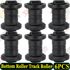 6PCS Track Roller Bottom Roller Fit Kubota KX121-3 Mini-Excavator Undercarriage