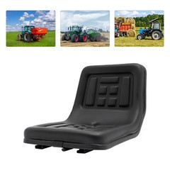 Universal Tractor Seat Tracks Thickly-padded Seat & Backrest w/ 140 mm Slide USA
