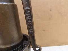VTG AMERICAN BRASS SAFETY RELIEF PRESSURE VALVE STEAM ENGINE RAILROAD LOCOMOTIVE