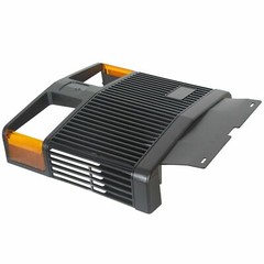 Front Black Grille For John Deere 415 425 445 455 Tractor Replaces For AM116207