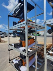 Wolverine 750 Post Driver Fence Pounder Skid Steer Universal Attachment