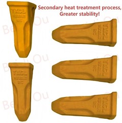 5Packs 1U3302 1U-3302 Bucket Teeth, 9J2308 Pins, 8E6259 Retainer For J300 Tooth