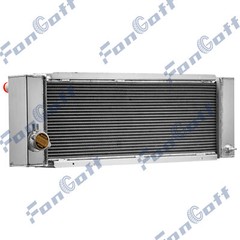 FOR Bobcat Skid Steer 645 743 743B 743DS 6630186 6648820 4 Row Aluminu Radiator