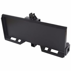 3 Point Attachment Adapter Hitch Adjustable Width Skid Steer Loader Tractor