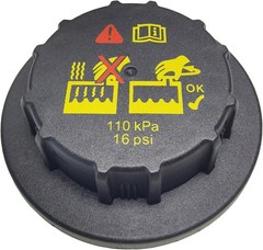 Radiator Cap with Pressure Relief, Coolant Reservoir Cap R Size: OEM:9C3Z8101B