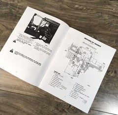New Holland 910-1100 Speedrower Haybine 1495 Gearbox Service Manual Repair Shop
