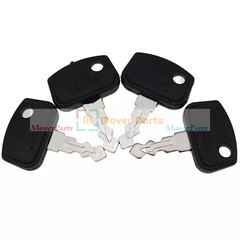 (4) For Kubota RTV500 B BX GR F ZR ZD RTV1400 RTV Series Ignition Key PL50168920