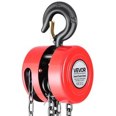 Hand Chain Hoist,1 Ton 2200 lbs Capacity,Manual Chain Block w/Upgrade G70 Galvan