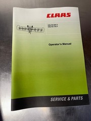 Genuine CLAAS Volto 770-T 870-T Tedder Operators Manual English