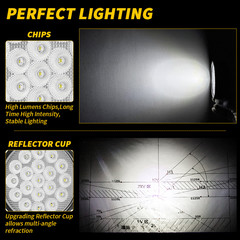 Spot LED work Lamp Assembly Fit CAT Skid loader 289D3 277D 289D 226D 262D3 239D