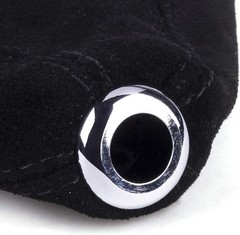 Suede Leather Shift Boot with Black Stitch Manual or Auto Gear Sh Color: Black