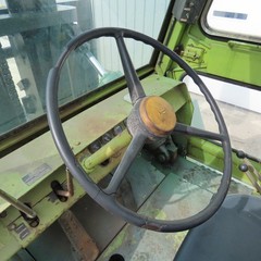Clark C500 Y300D 30,000 LB Diesel Forklift 204″ H 2-Stage 96″ Forks Solid Tires