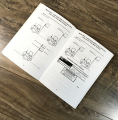 Case 584C 585C 586C Forklift Manual Parts Catalog Operators Owners Set Book