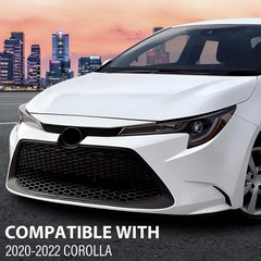 Front Upper Bumper Grille for Toyota Corolla LE XLE 2020-2022 53111-12E60