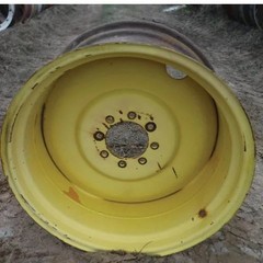 Used 16″x 28″ 8 Bolt 7 3/4″ & 8 3/4″ Offsets Pressed Steel Rear Rim