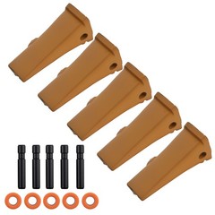 Bucket Teeth for CAT J200 Series 1U3202 1U-3202 8E6208 5PCS Steel Kit
