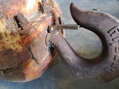 6719791 jbf ton crane ball block hook 125 pounds lb B68033R crosby