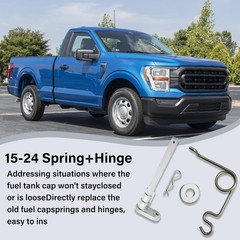 Fuel Door Hinge Pin Gas Cap Spring Fix for Ford F150 2015-2024 Loose Door Repair