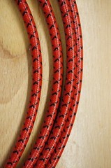 Red Belly Ford Tractor Early 8N 2N 9N Deluxe Cloth Copper Spark Plug Wire Set