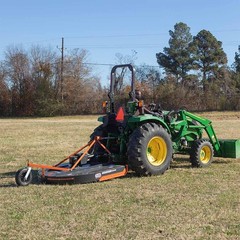 Titan Attachments 5 FT Standard Series Rotary Cutter for Cat 1 Tractors