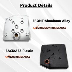Automatic Transmission Filter with Gasket, Compatible with Ford F-150