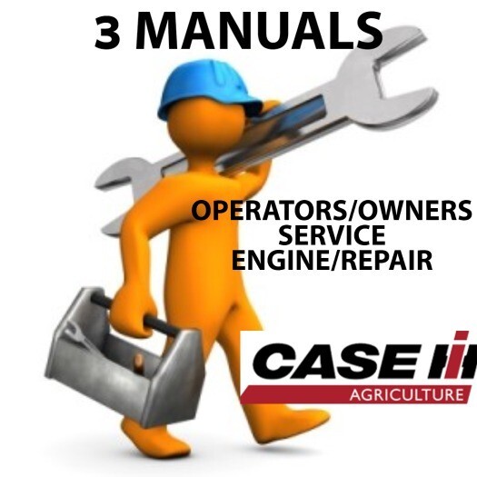 CASE IH 500 STEIGER TRACTOR MANUAL OPERATORS SERVICE SHOP ENGINE REPAIR PDF USB