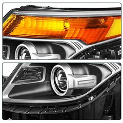 OEM Headlight Assembly 2011-2015 Ford Explorer Bulbs Left Driver Side