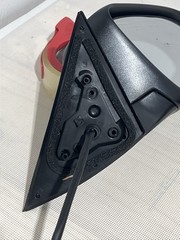 Passenger Side Power Mirror for 2012-2014 Toyota Camry Manual Folding
