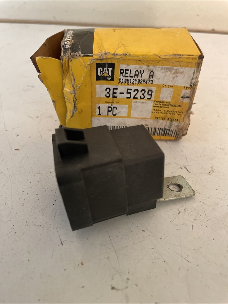 GENUINE CATERPILLAR CAT RELAY 3E5239 24 VDC NEW