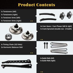 Timing Chain TK6068 for Ford F-150 F-250 Expedition 2004-2008 4.6L 5.4L