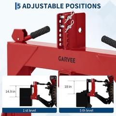 3 Point Quick Hitch Adapter For Category 1 Tractors & 2″ Receiver Hitch 3000 LBS