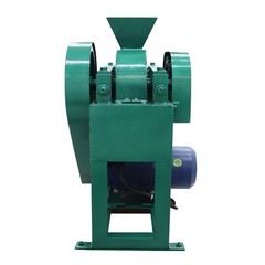 Electric Double Roller Crusher Rock Stone Ore Crushing Machine 220V 2HP/1.5KW