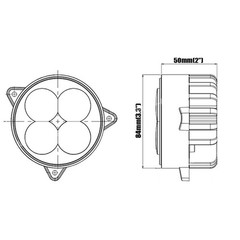 LED Headlight LH RH Front lamps For New Holland L215,L216,L218,L220,L221,L223